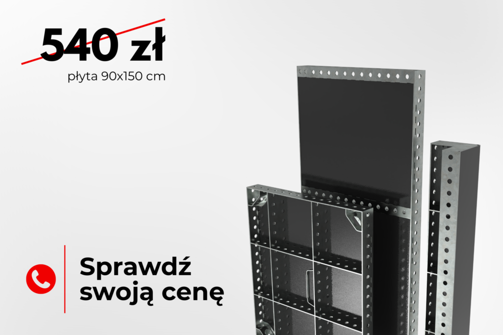 Produkty do żelbetu dla hurtowni i wypożyczalni