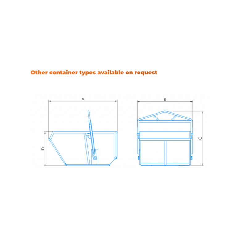 RUBBLE CONTAINER TYPE PR